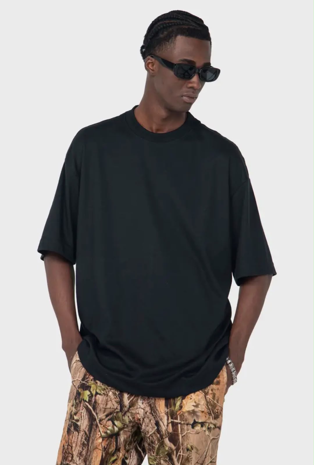 OVERSIZED PURE SUEDINE